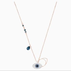 Swarovski evil eye pendant